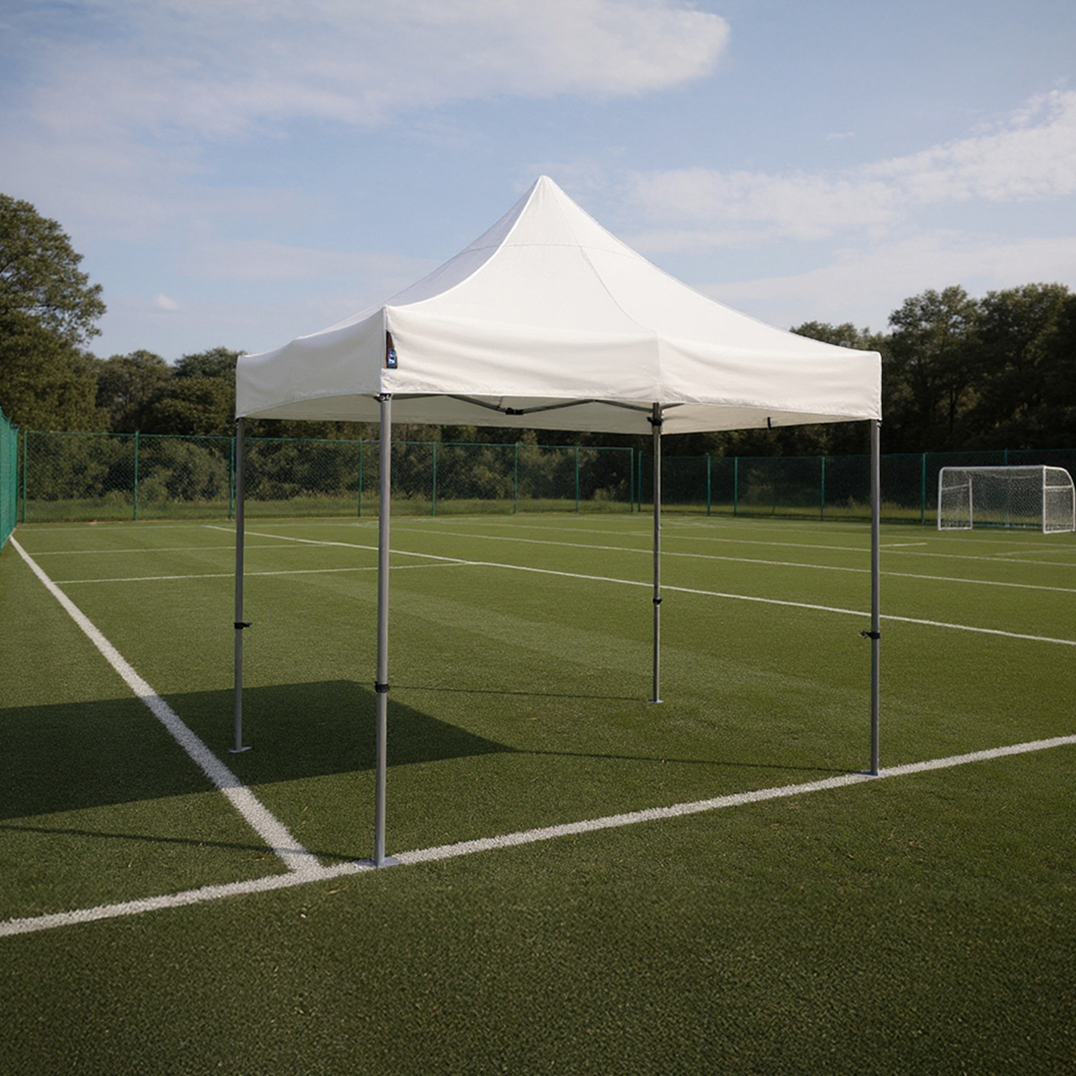 Lona de Repuesto Vanlig 2x2m Blanco: Cobertura Impermeable de Poliéster Oxford 420D