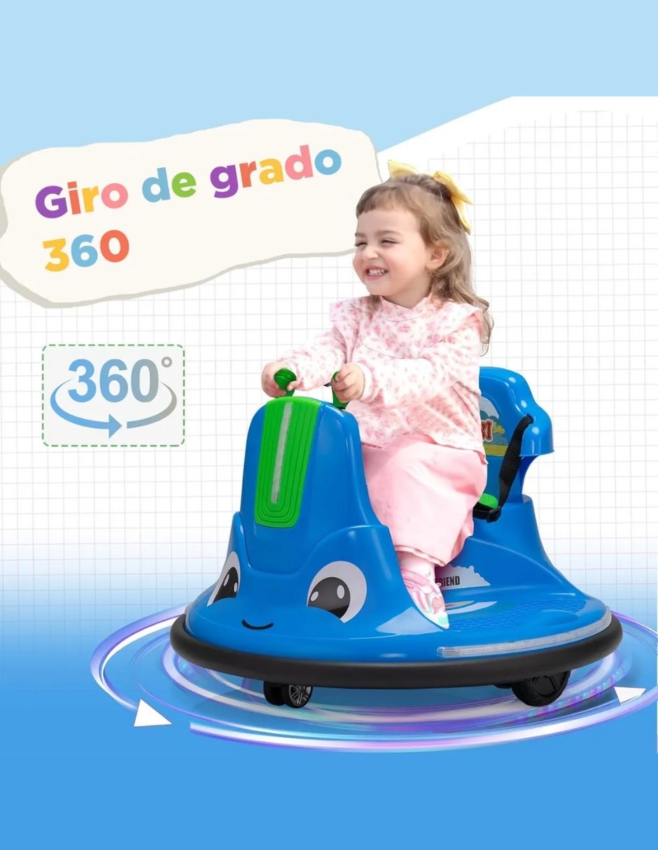 NUEVO Carrito Chocon Montable "NEBULONS" Azul