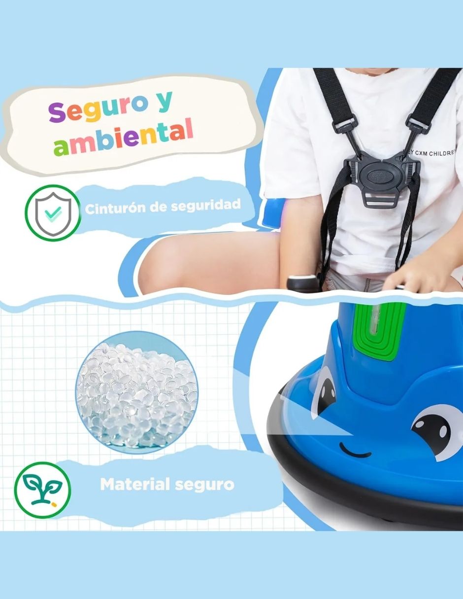 NUEVO Carrito Chocon Montable "NEBULONS" Azul