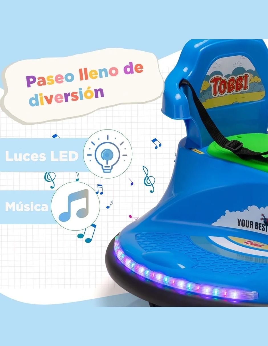 NUEVO Carrito Chocon Montable "NEBULONS" Azul