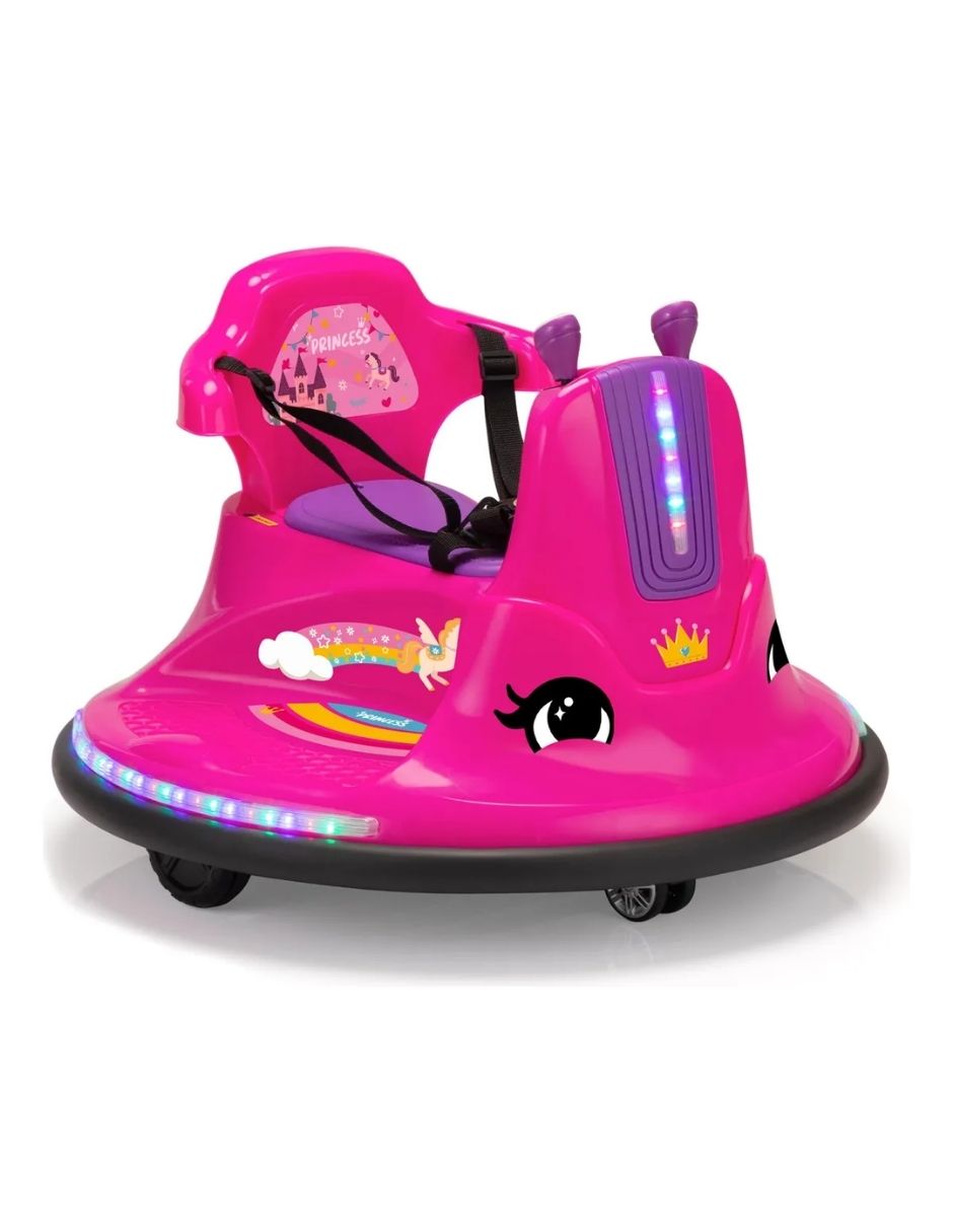 NUEVO Carrito Chocón Montable Eléctrico "NEBULONS" Rosa