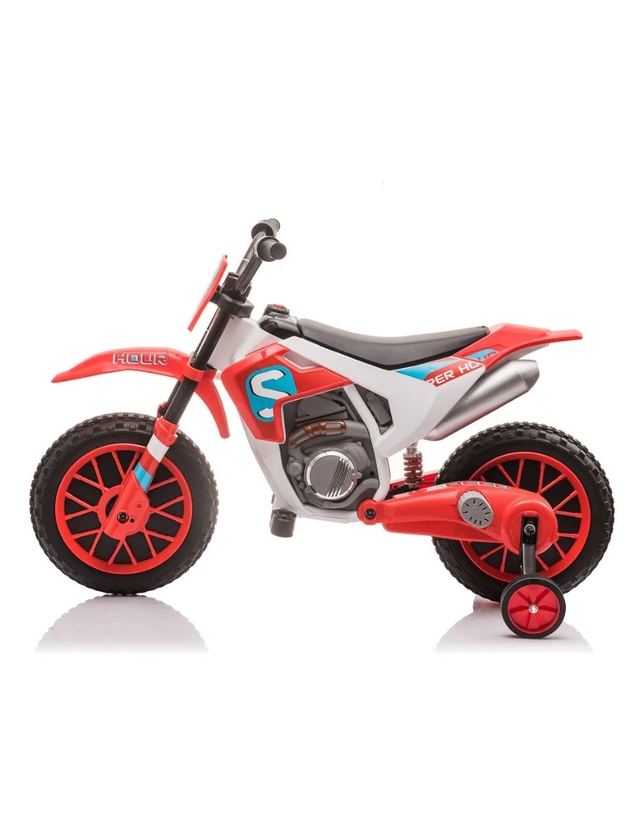 Moto Eléctrica Montable Infantil Cross Racing Recargable