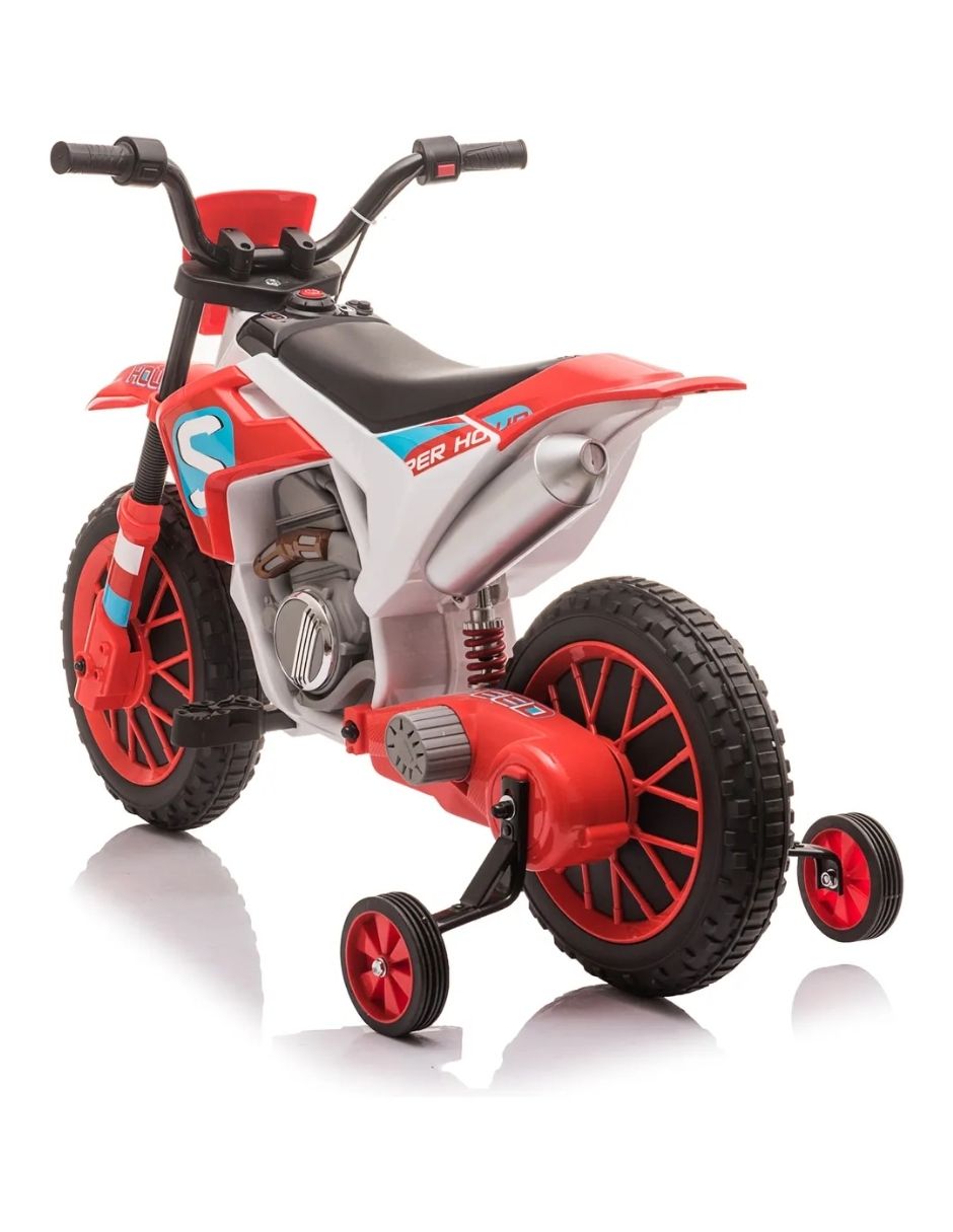 Moto Eléctrica Montable Infantil Cross Racing Recargable