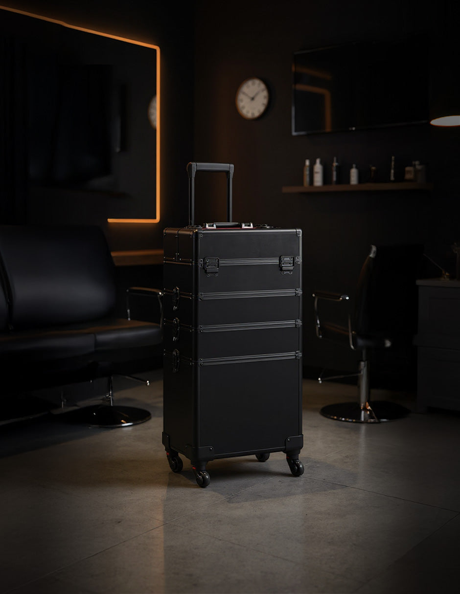 Maleta Profesional Para Barberia Negra
