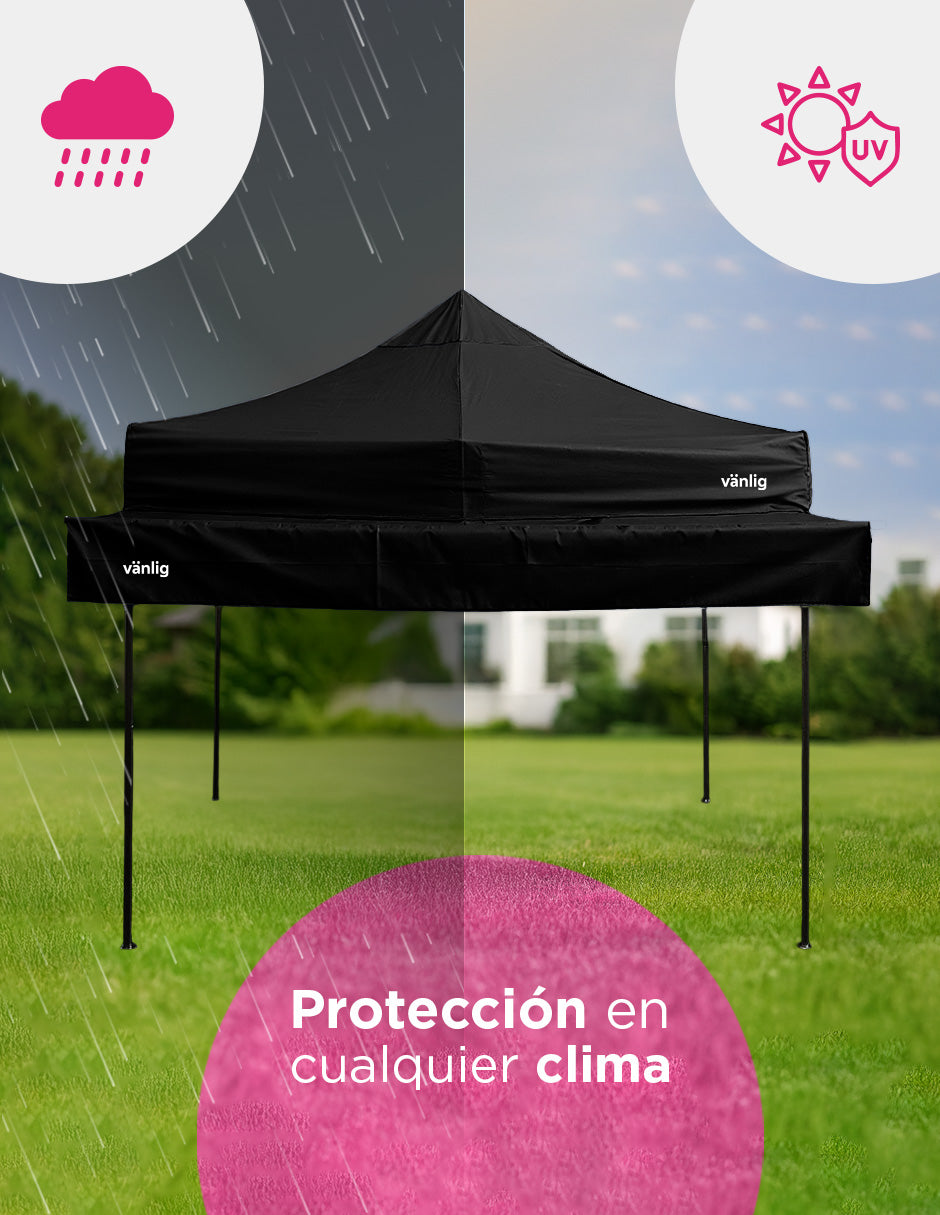 Marquesina 3M Negra