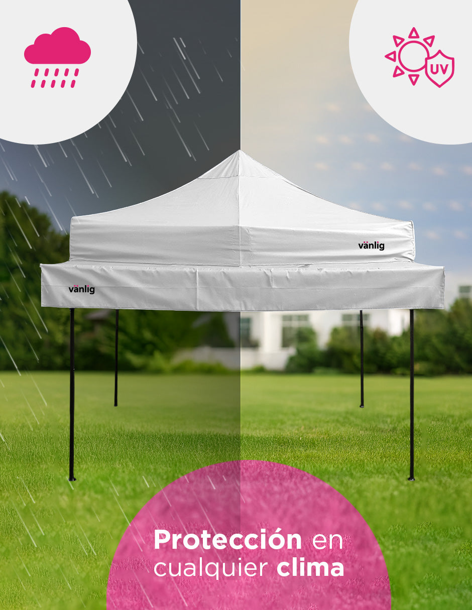 Marquesina 3m Blanca