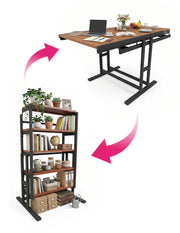 Mesa Estantería Convertible Modular Cereza Mueble Inteligente Vanlig