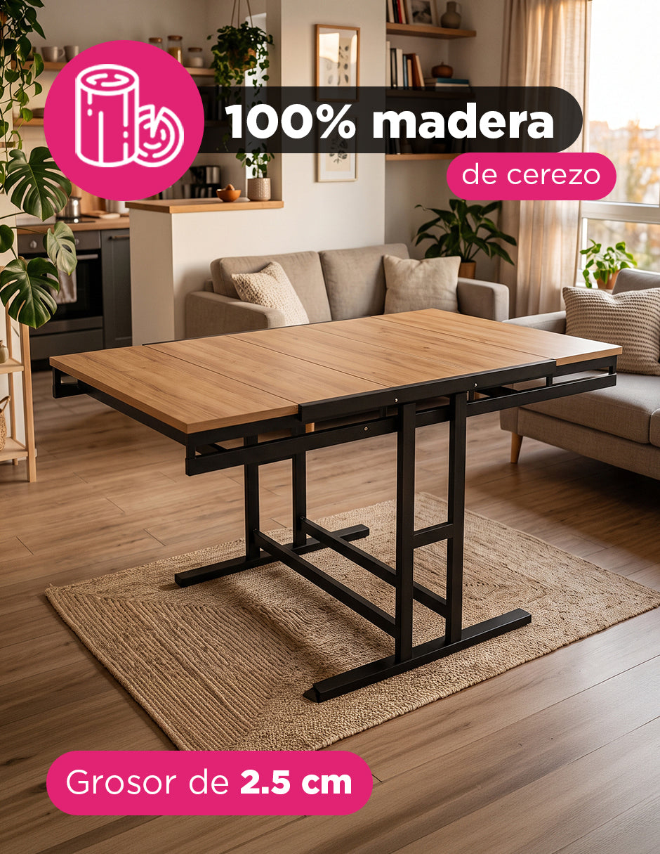 Mesa Estantería Convertible Modular Cereza Mueble Inteligente Vanlig
