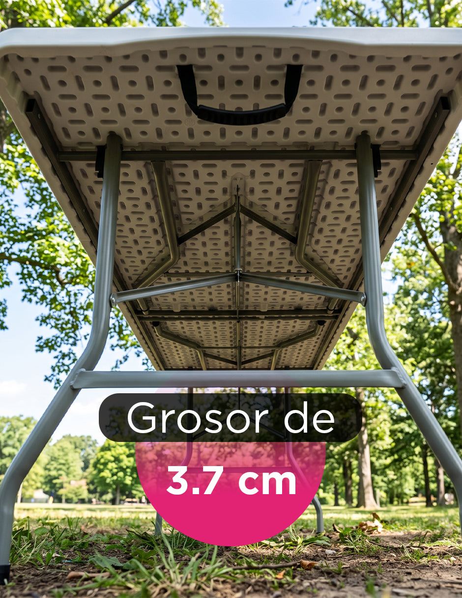 Mesa Plegable Portátil Tipo Portafolio 240 cm Ifaty Vanlig