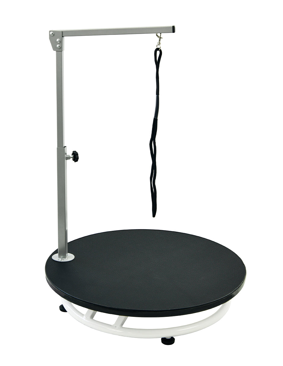 Mesa de Grooming Canino Giratoria Vanlig Bulmastiff 360° con Brazo Ajustable