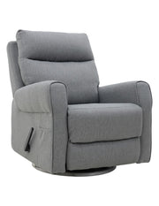 Sillón Reclinable Giratorio Basculante Versalles Gris