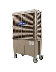 Enfriador Evaporativo Industrial Portátil Vostok Vanlig 120L Beige con Ruedas