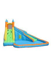 Inflable de Alberca Acuático con Resbaladilla Jungla