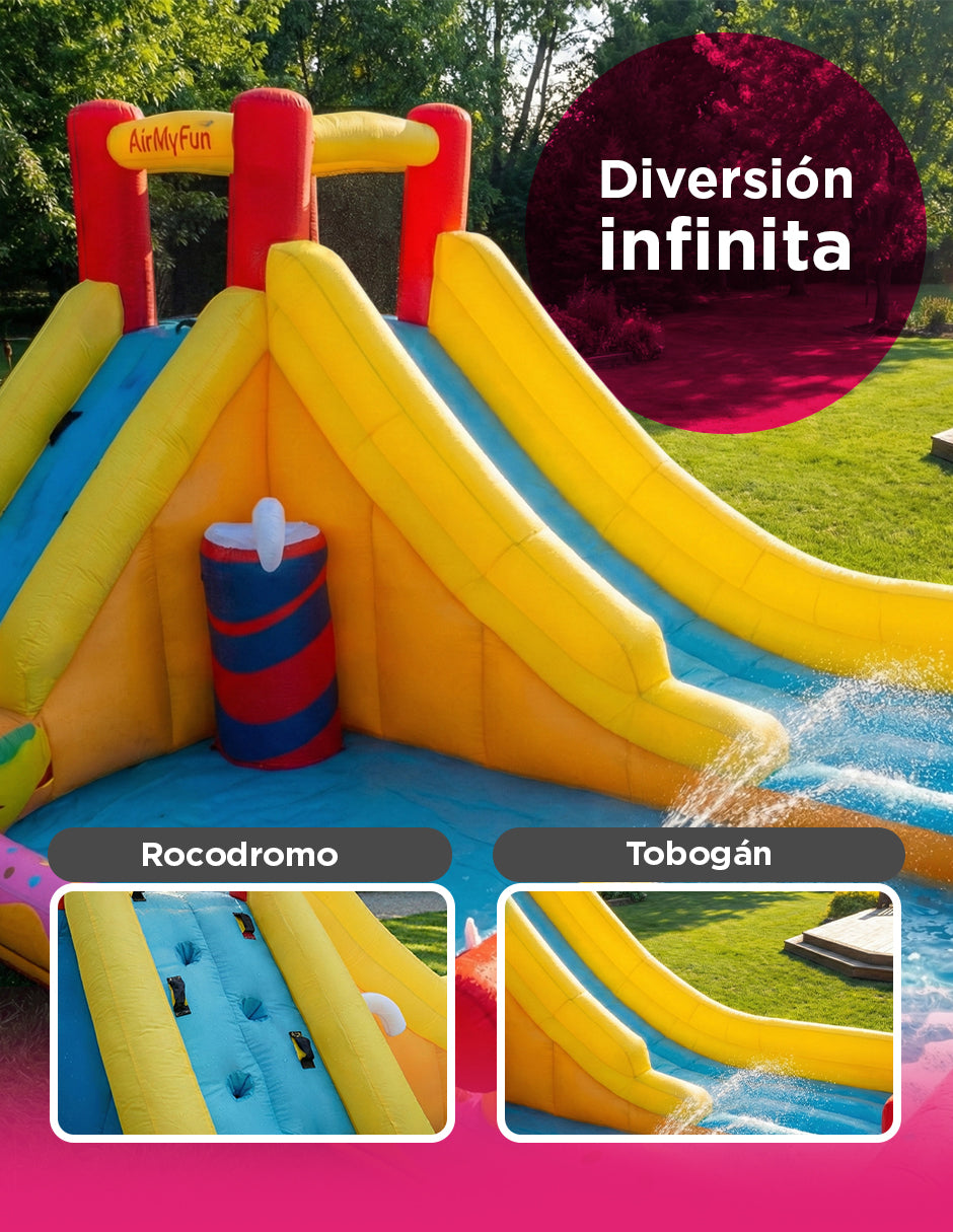Castillo Acuático Parque de Fiesta