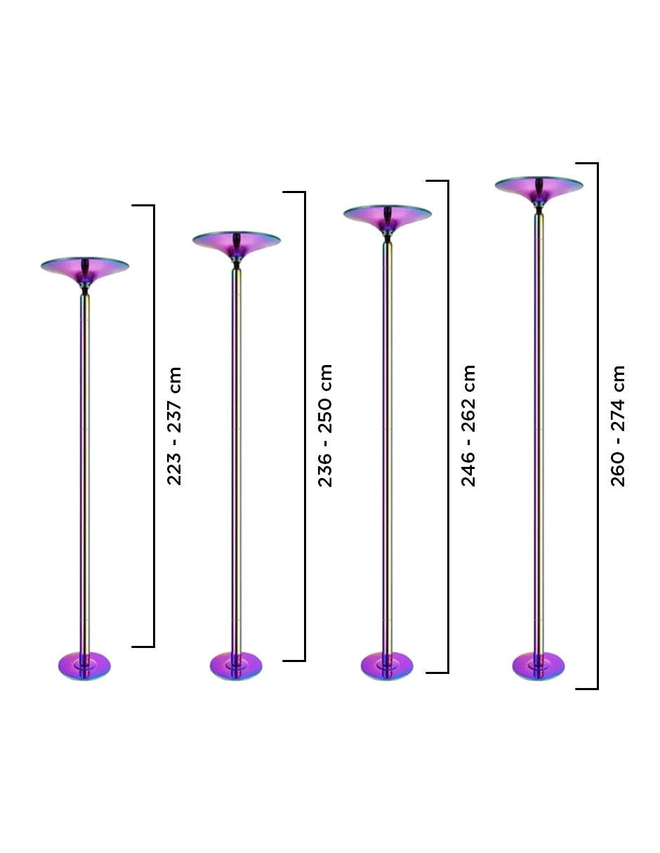 Tubo Para Ejercicio Fitness Giratorio y Fijo Tornasol