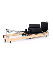 Cama de Pilates Reformer Profesional de Roble Plegable Negro X 5 PIEZAS 50% Apartado