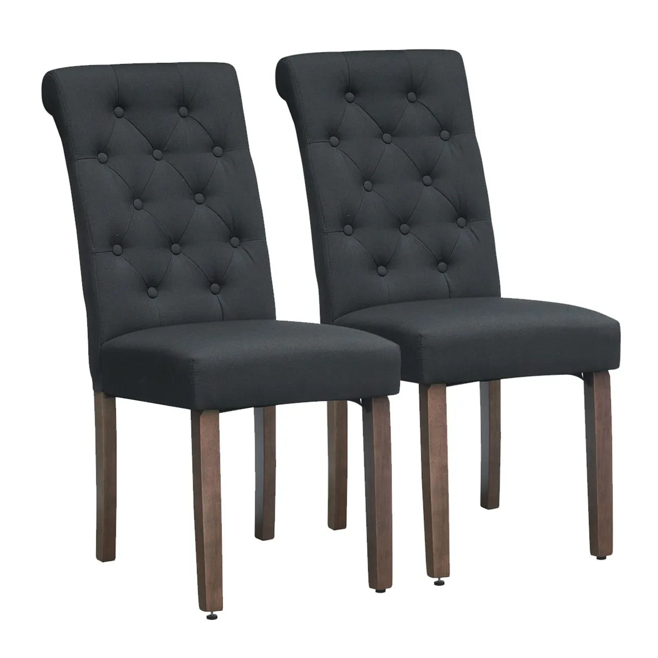 Set de Sillas de Comedor Toledo Negro (Par)