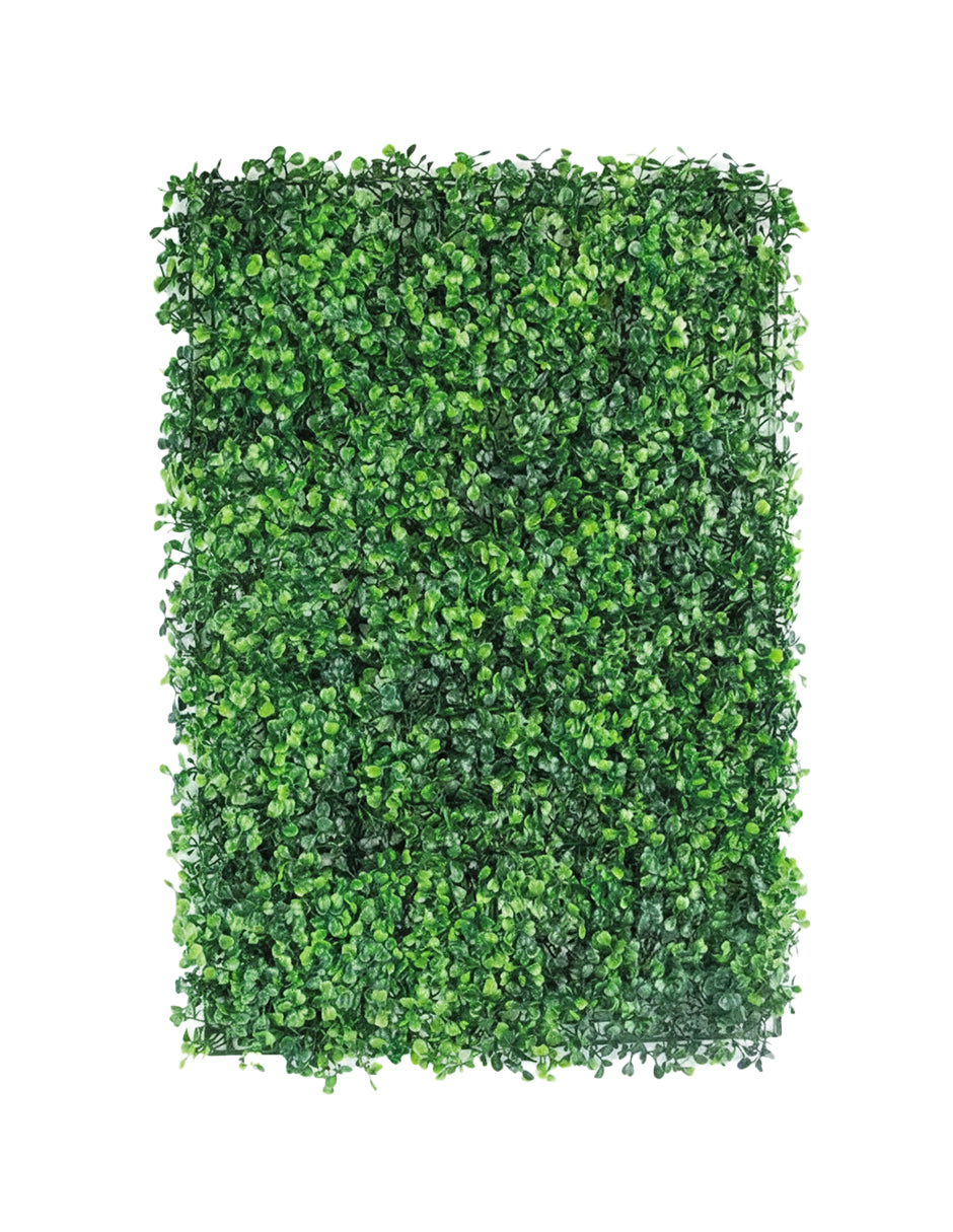 Muro Verde Follaje Artificial Sintético Pared 60 X 40 Cm (10 Piezas).