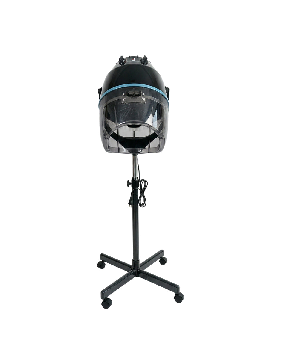 Secadora de Pelo de Pedestal Profesional Kiyomi Negra – Secador de Cabello para Salón