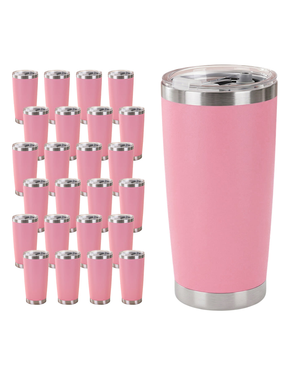 Set 25 Termos De 20oz Rosa