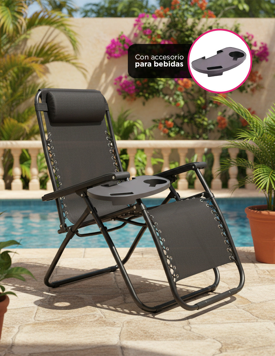 Silla Camastro LT-DC001 Negro