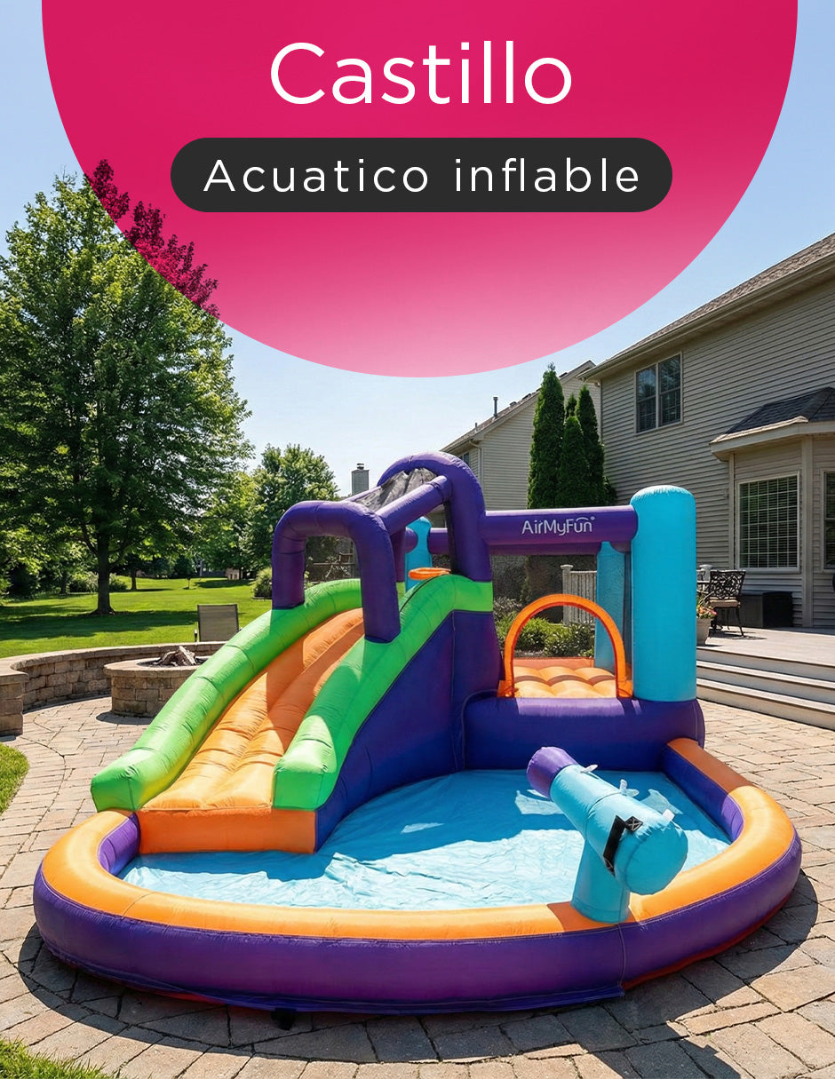 Castillo Inflable Acuatico Isla Magica