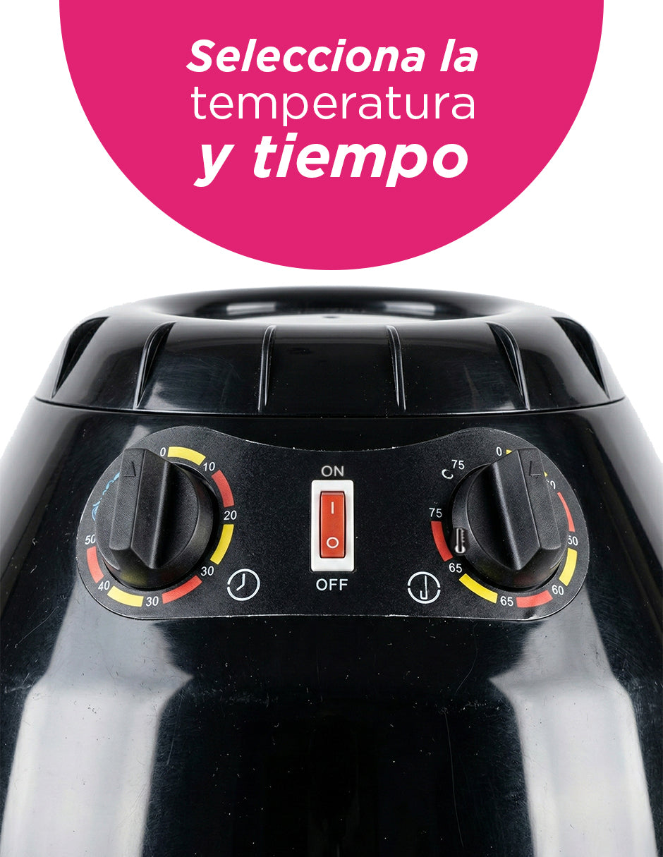 Secadora de Pelo de Pedestal Profesional Kiyomi Negra – Secador de Cabello para Salón