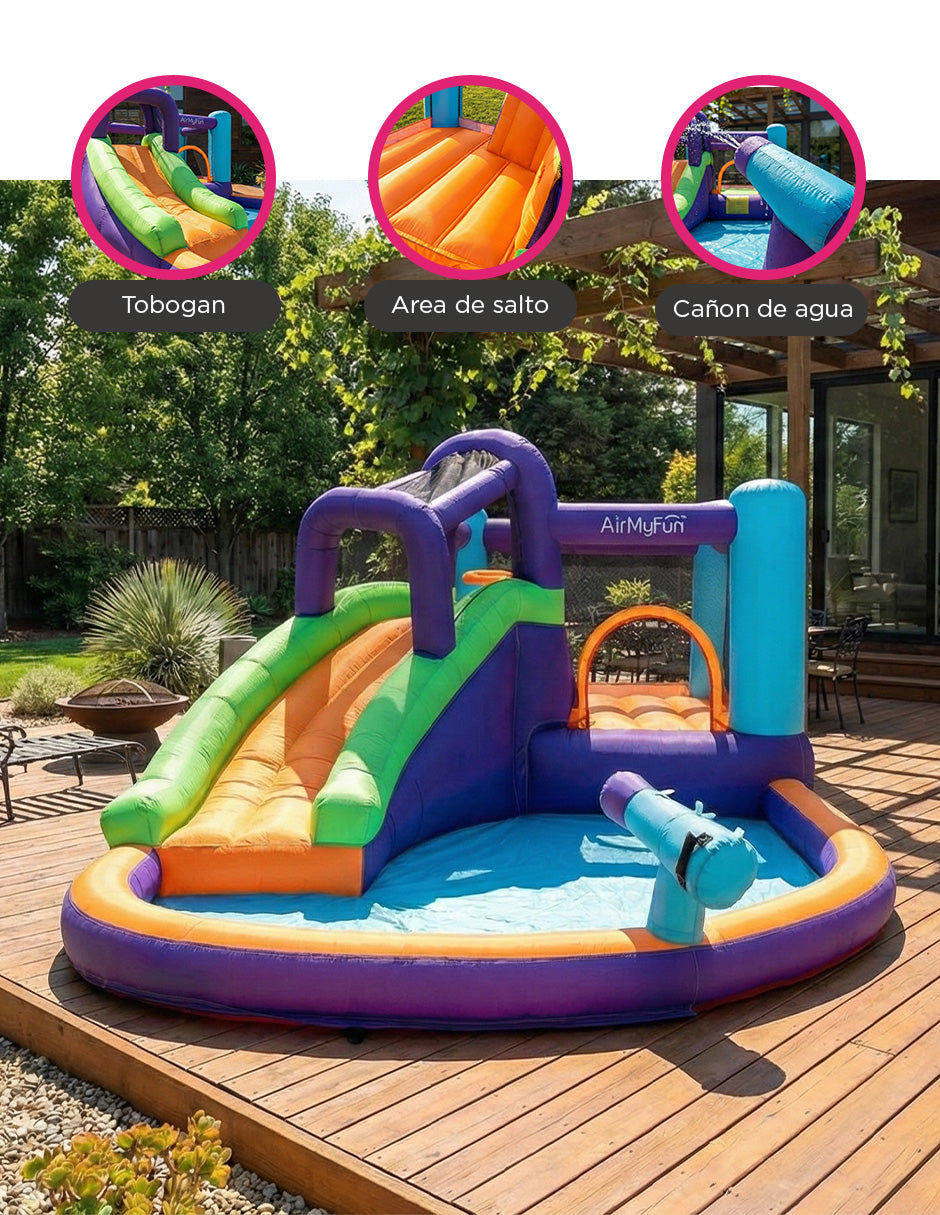 Castillo Inflable Acuatico Isla Magica