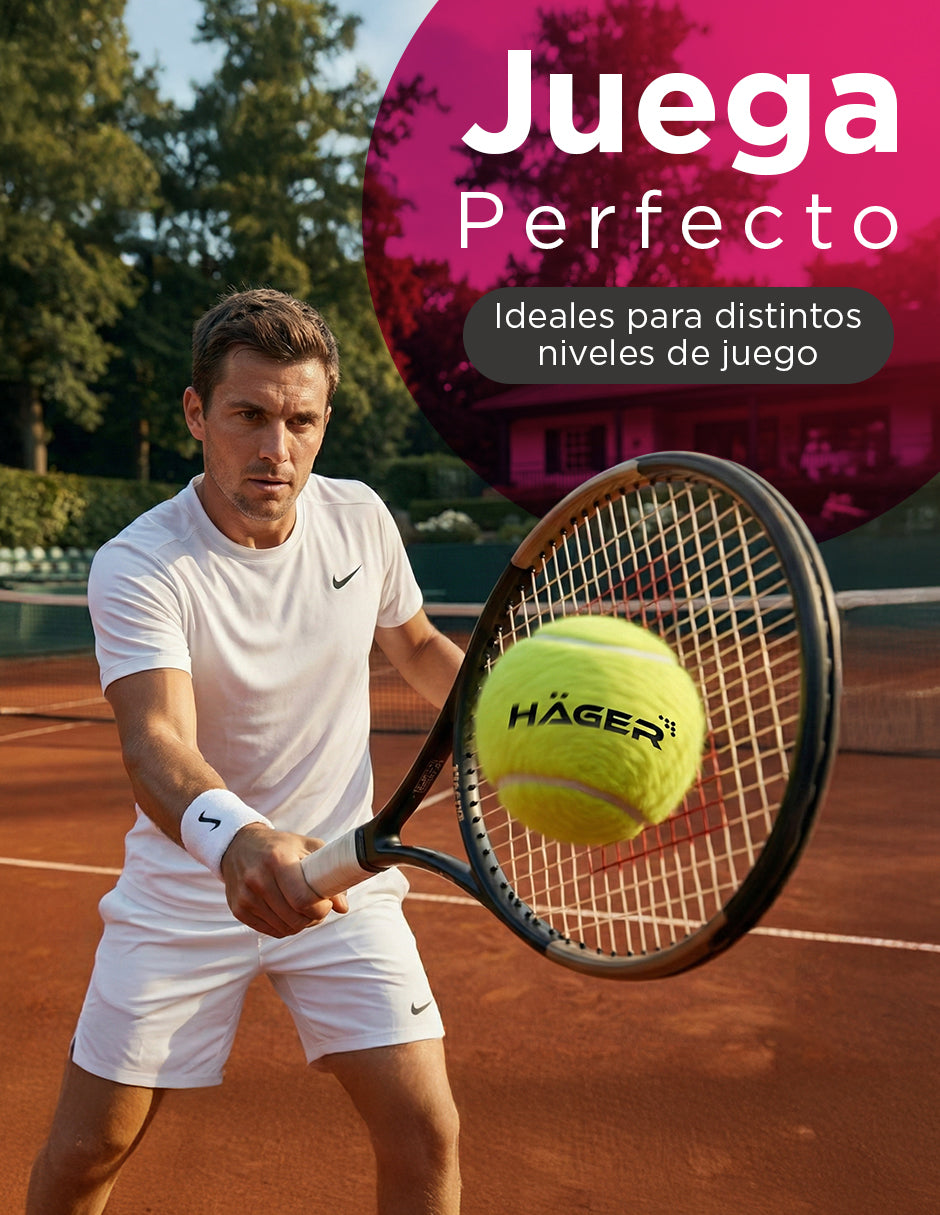 Pack de 32 Pelotas de Tenis y Pádel Vanlig - 8 Tubos con 4 Bolas de Alta Resistencia
