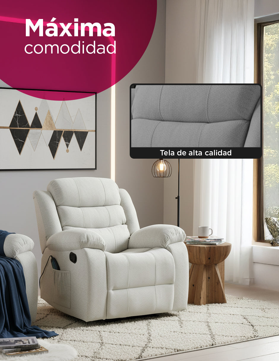 Sillon Reposet Lisboa Blanco