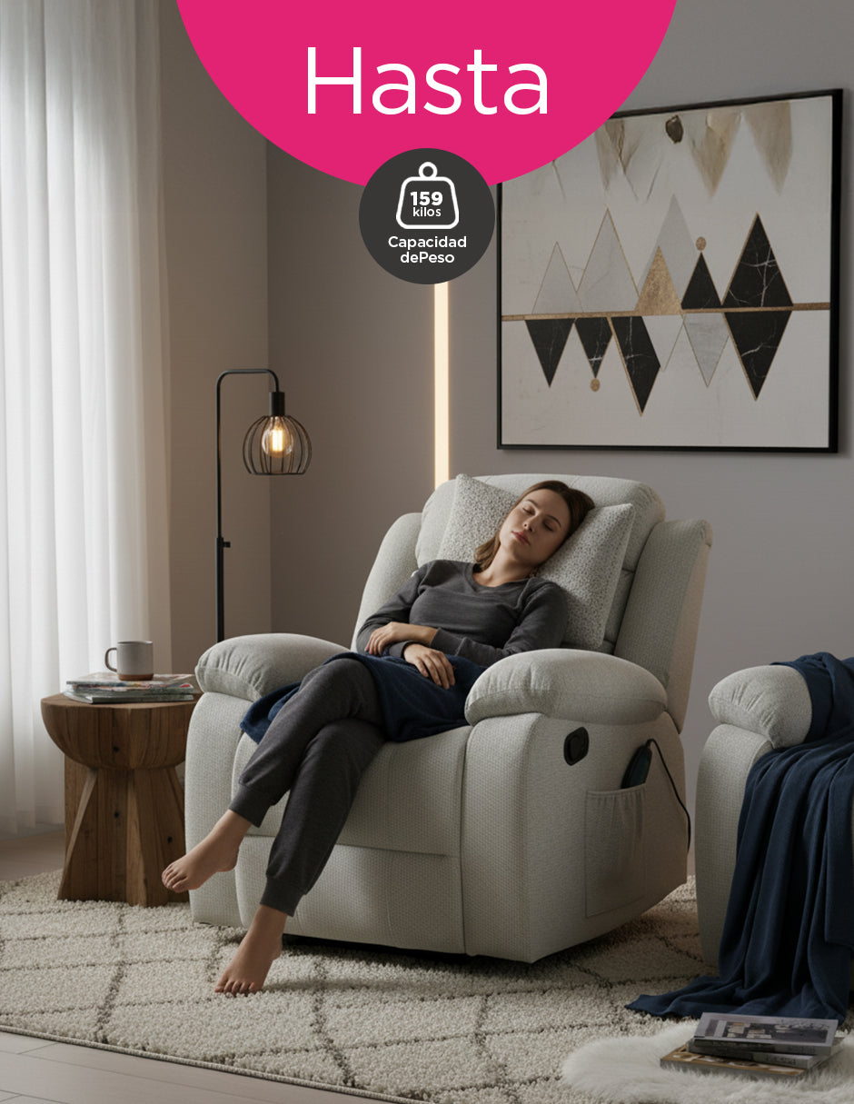 Sillon Reposet Lisboa Blanco