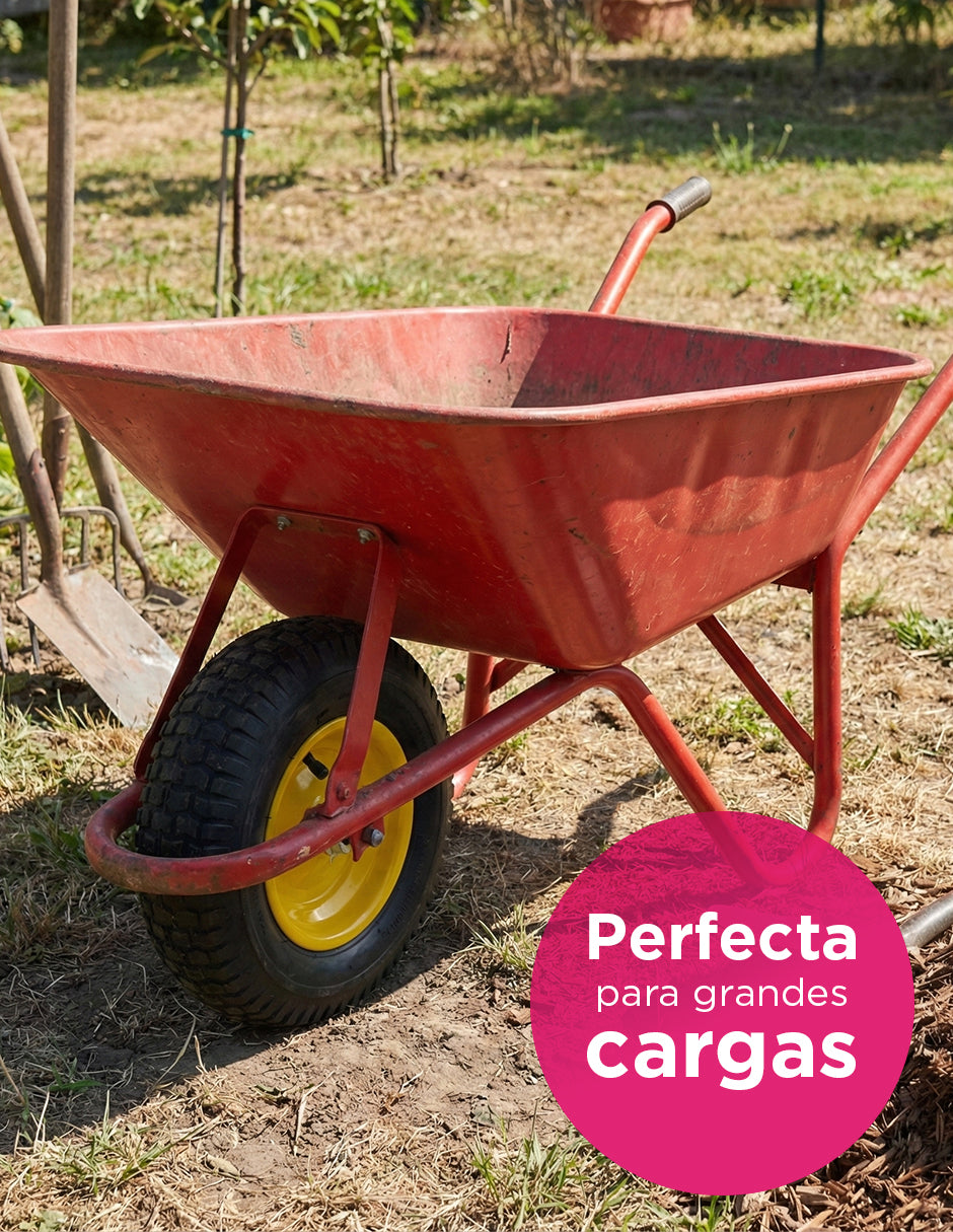 Set de 2 Ruedas de Carga de 10 Pulgadas (25.4 cm) - Neumática, Antideslizante y de Alta Resistencia
