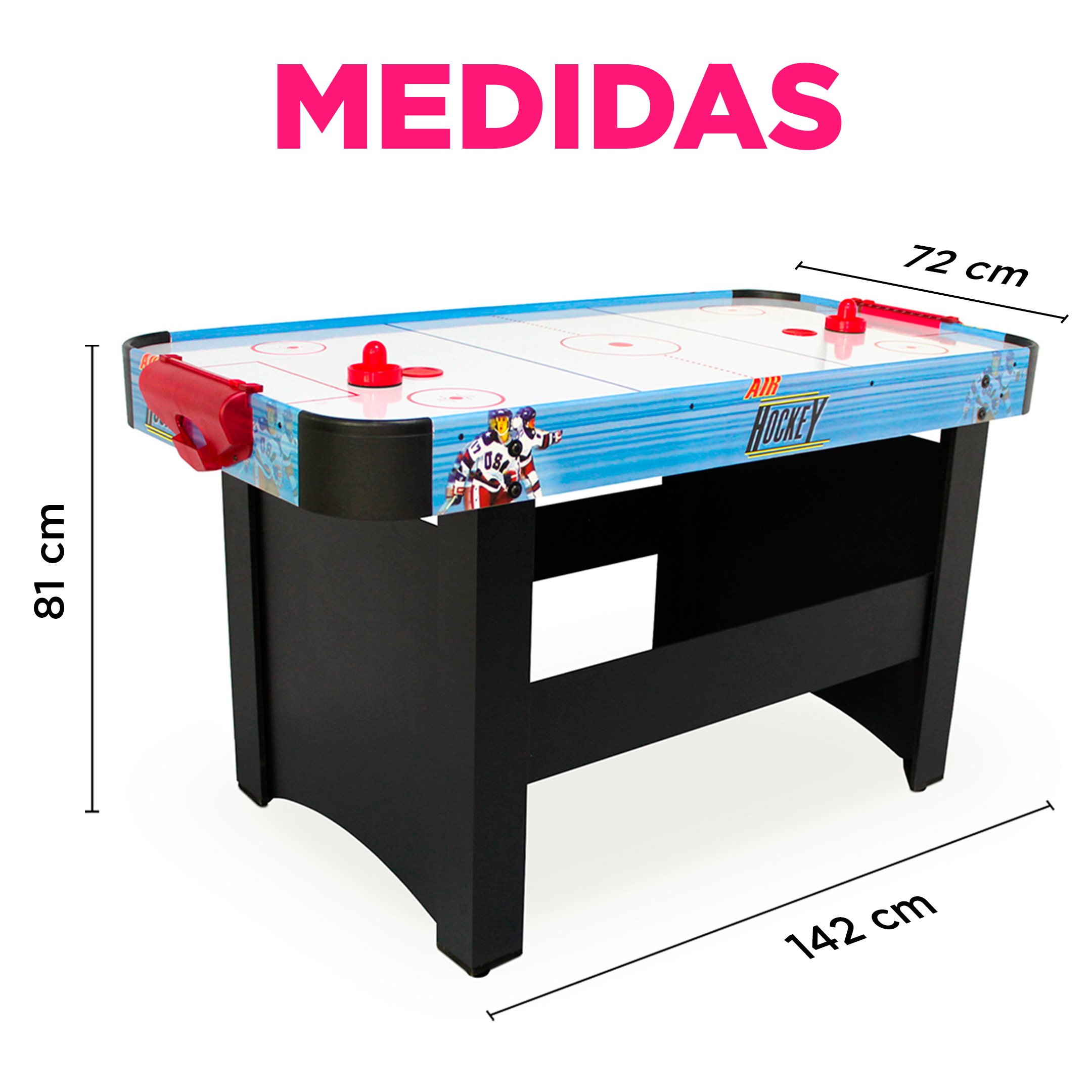 Mesa De Hockey De Aire Retro