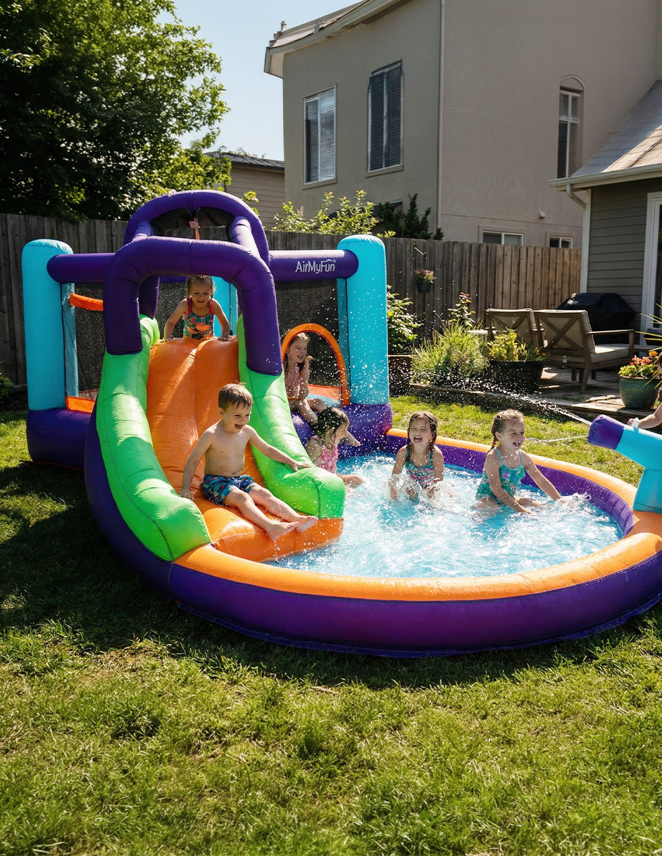 Castillo Inflable Acuatico Isla Magica