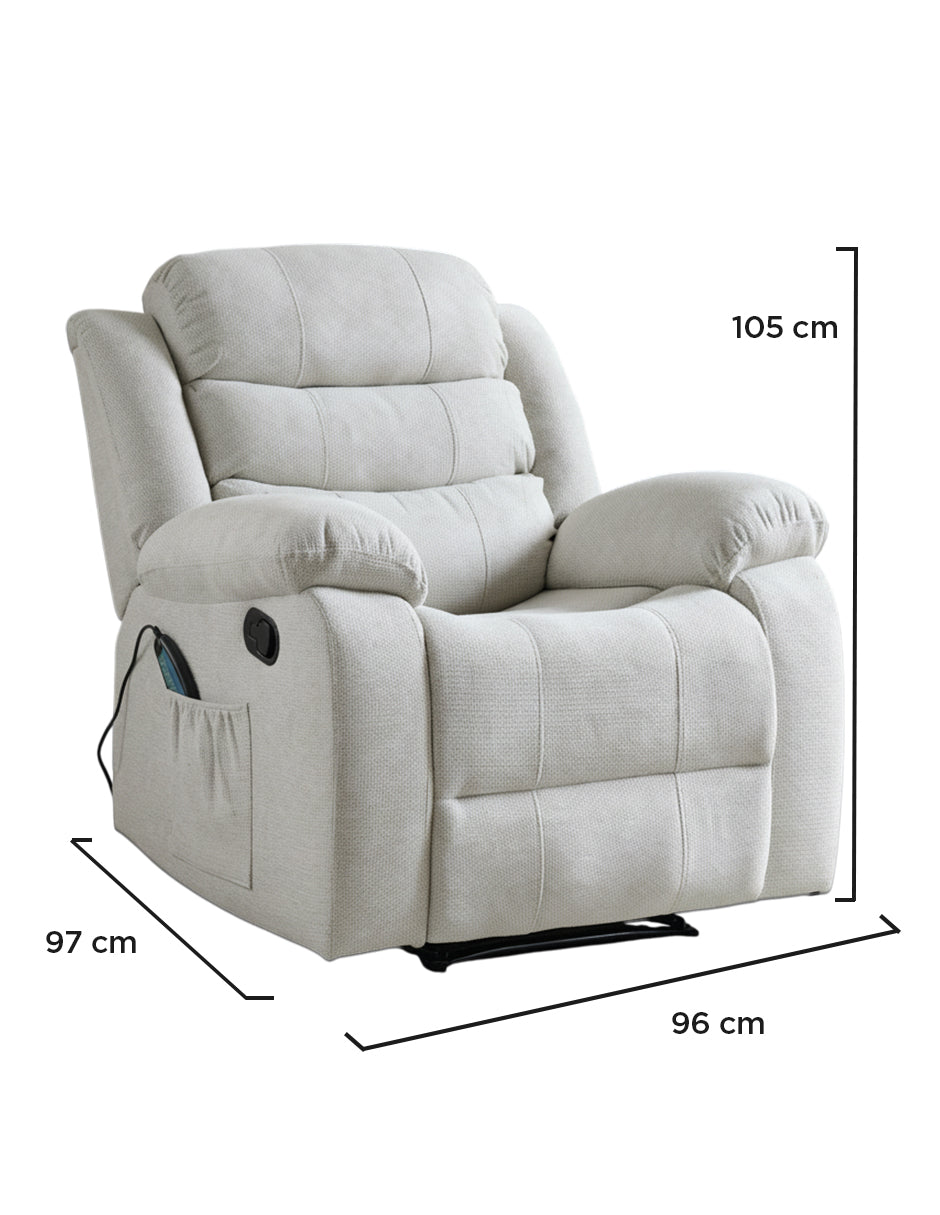 Sillon Reposet Lisboa Blanco