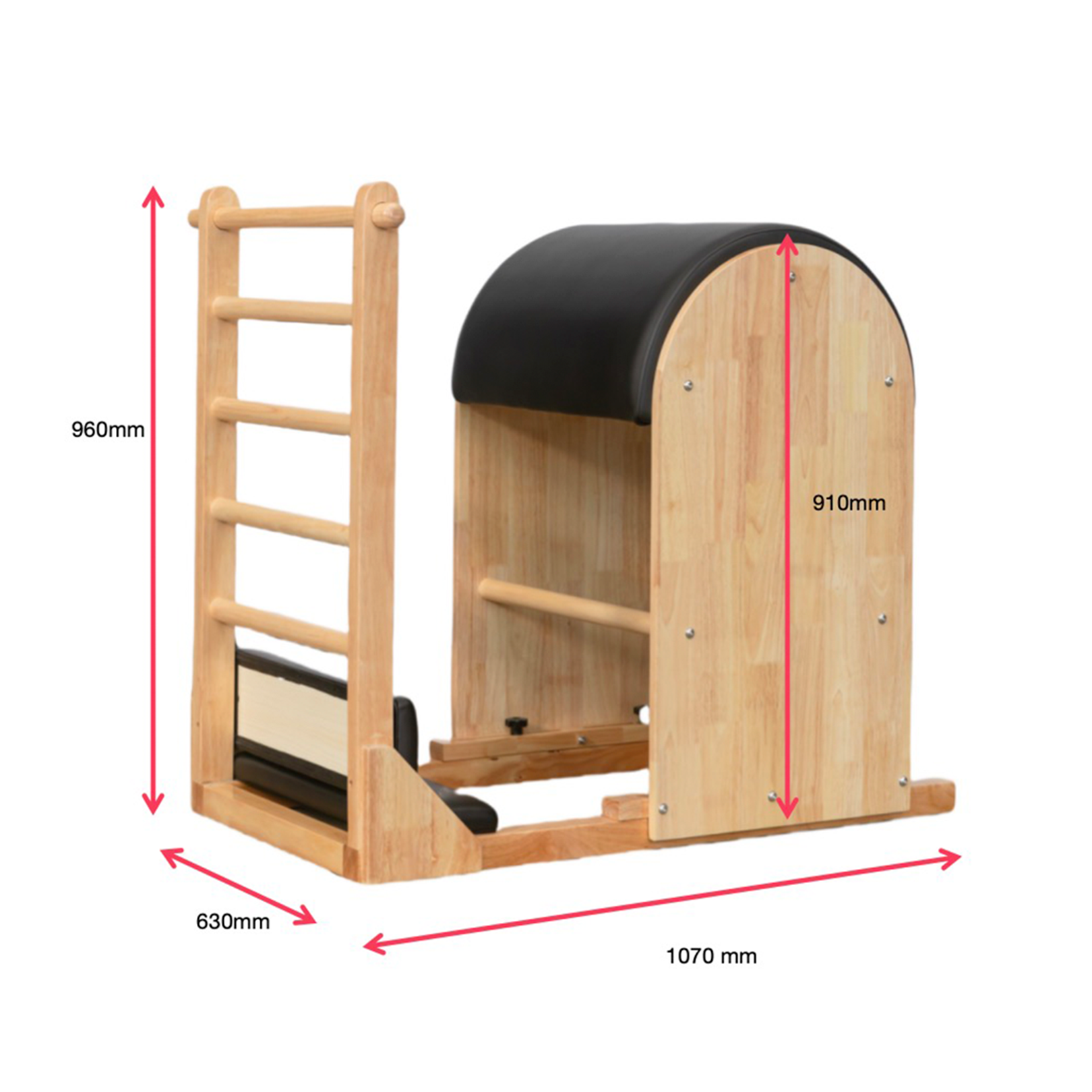 Barril De Escalera De Pilates Estiramientos Equilibrio