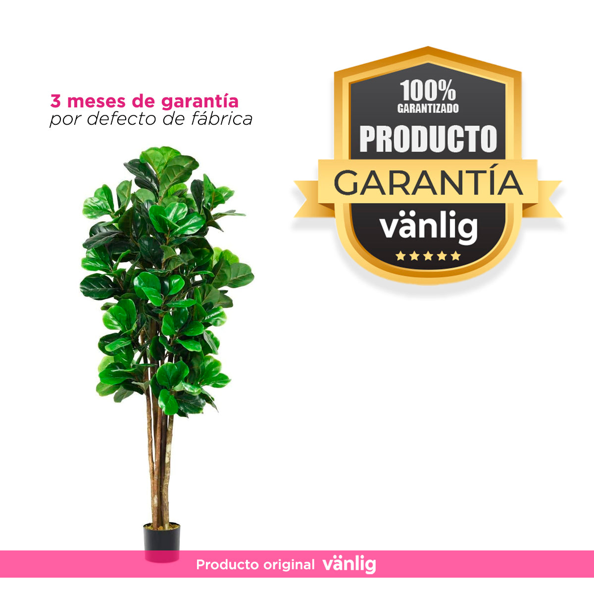 Planta artificial higuera con maceta 1.5 m