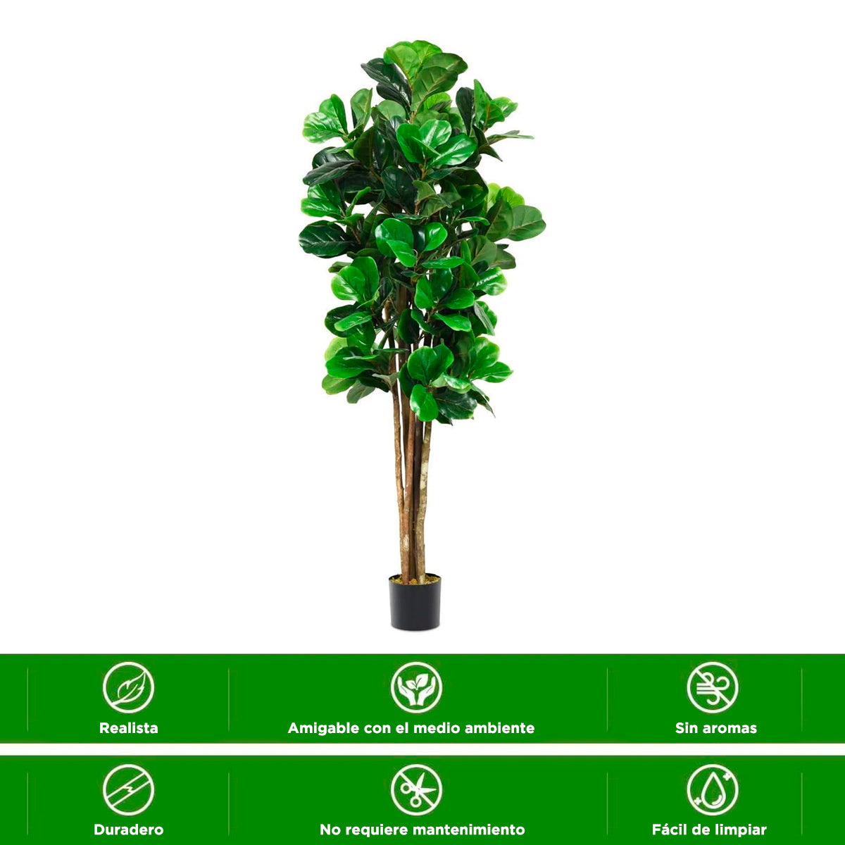 Planta artificial higuera con maceta 1.5 m