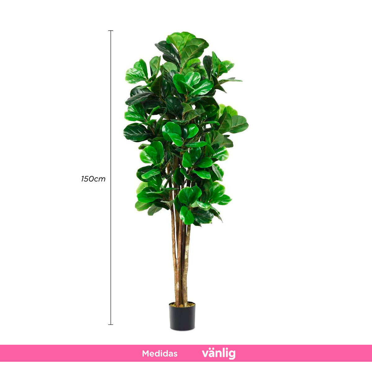 Planta artificial higuera con maceta 1.5 m