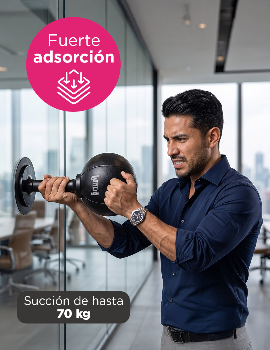 Pera de Box de Escritorio Antiestrés Ventosa 70 kg Sentinel Vanlig