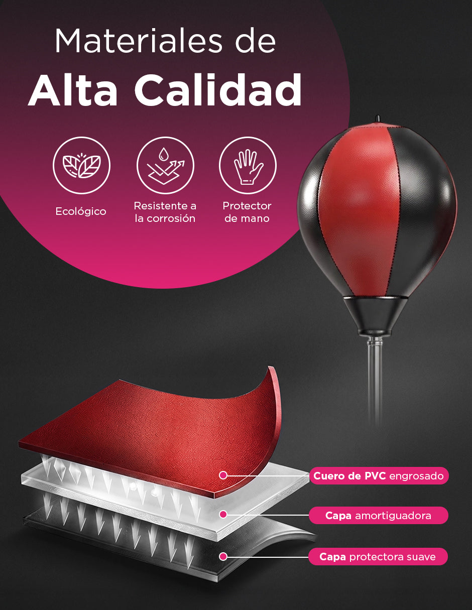 Pera de Box de Reflejos Ajustable 120-146 cm Base Rellenable Striker Vanlig