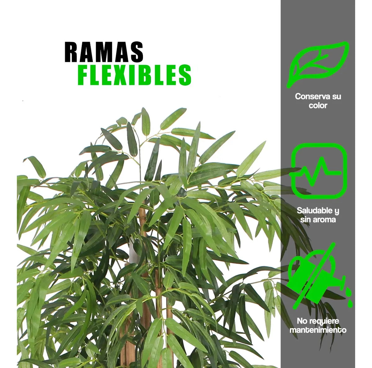 Planta Artificial Bamboo 150cm Decorativa