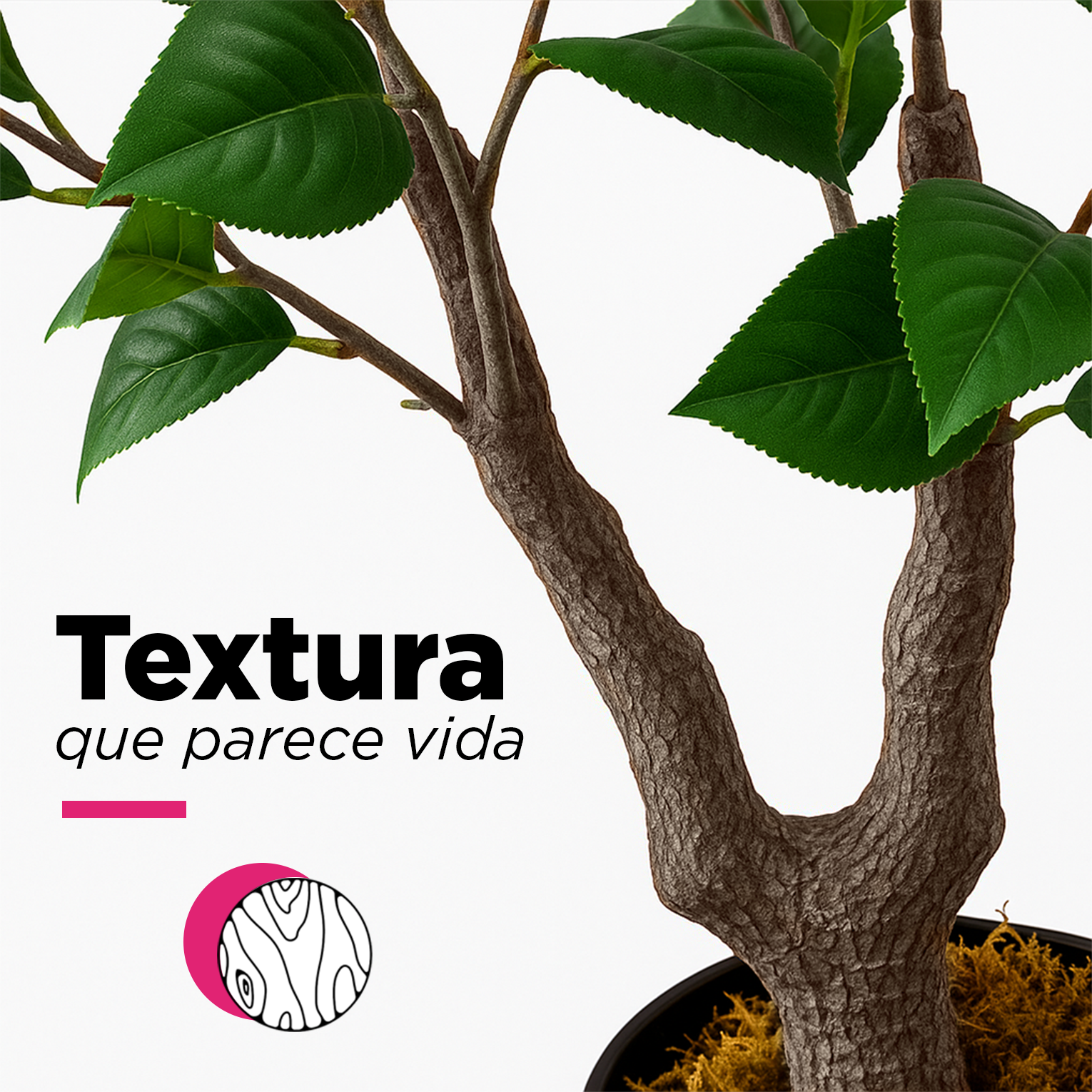 Planta Artificial Camellia 90cm