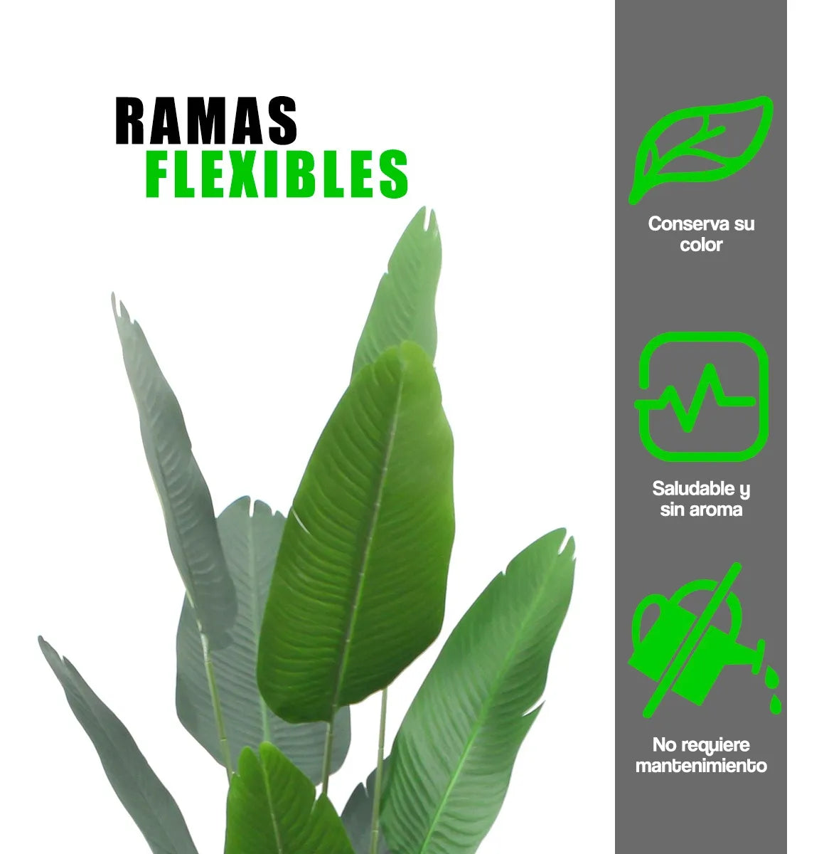 Planta Artificial Palma de Viajero Decorativa 2m Vanlig