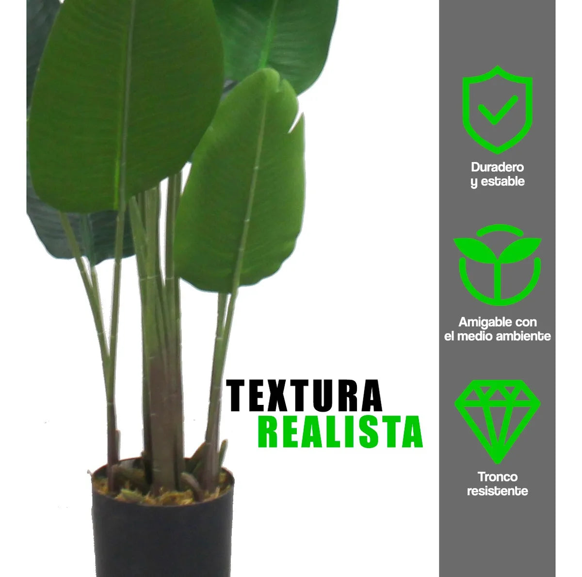 Planta Artificial Palma de Viajero Decorativa 2m Vanlig