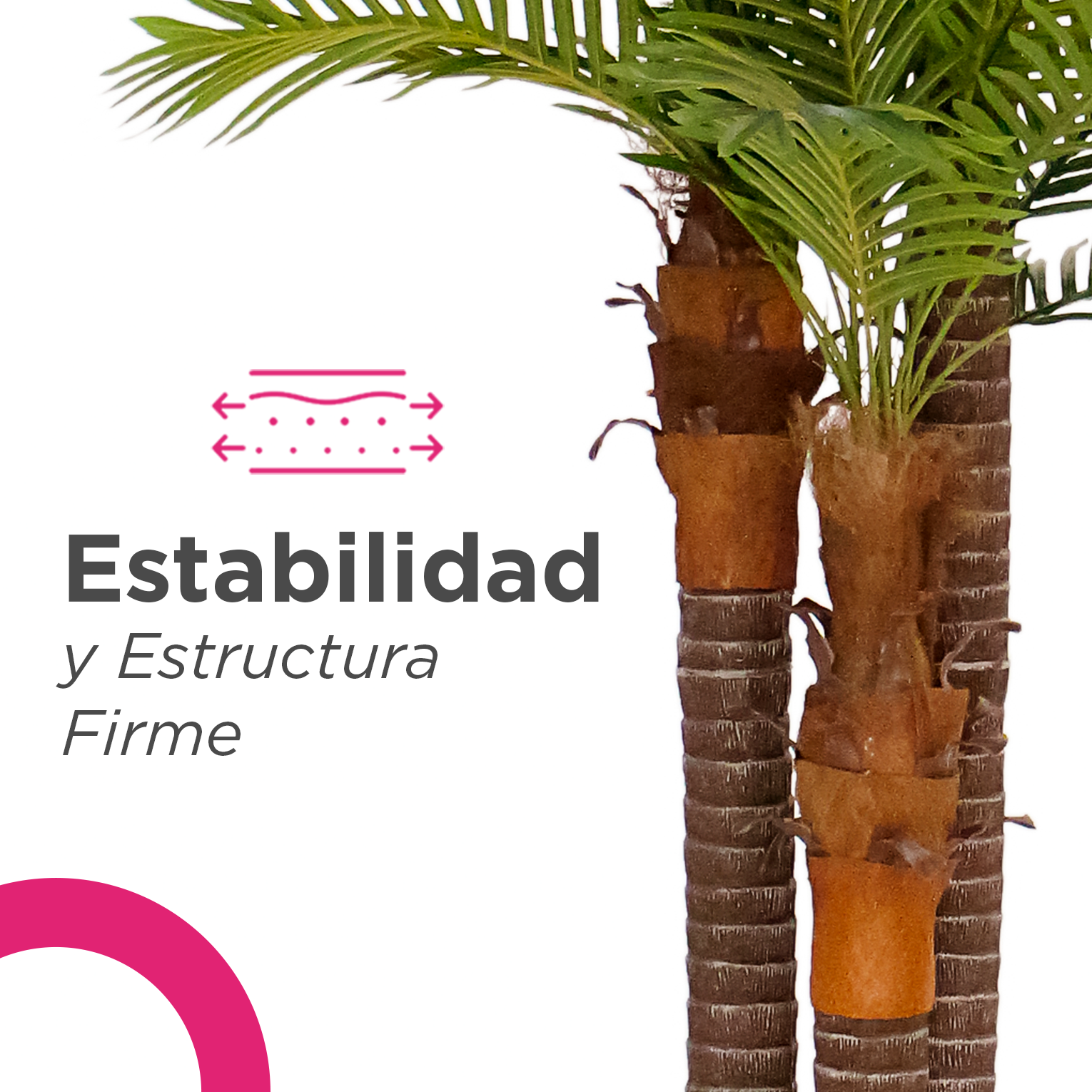 Planta Artificial Palmera de 240 cm