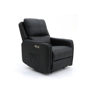 Sillón Reposet Eléctrico Quebec Negro