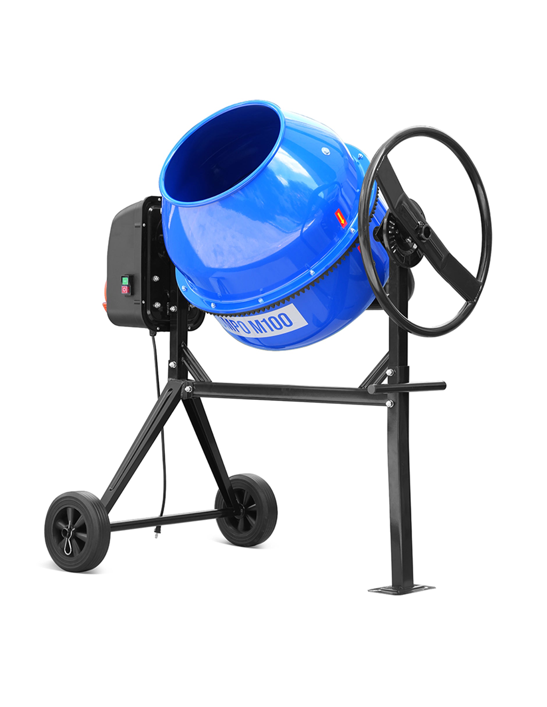 Revolvedora De Cemento Trompo Eléctrico 100 L 1440 Rpm 350w