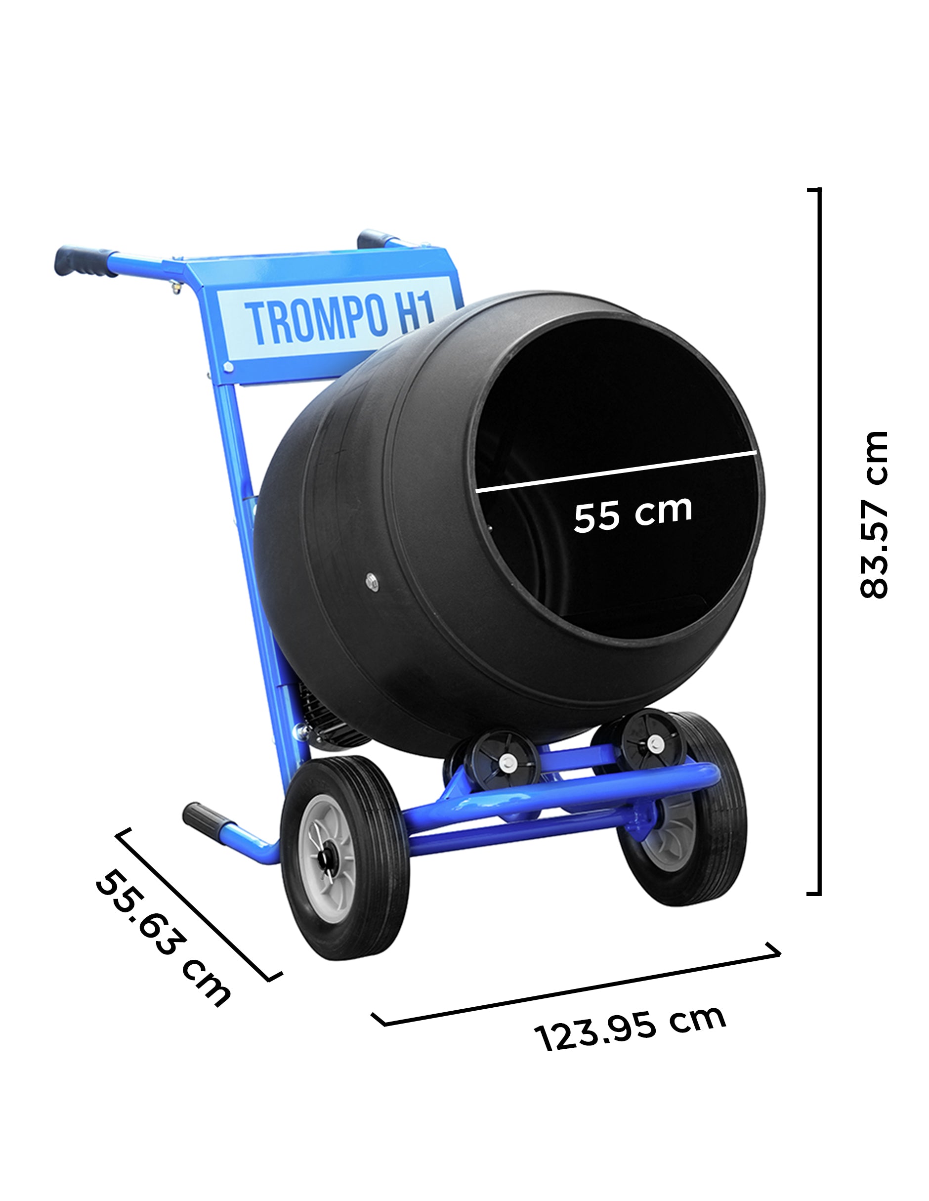 Revolvedora Eléctrica De Cemento 4m3 Mortero Estuco 500w