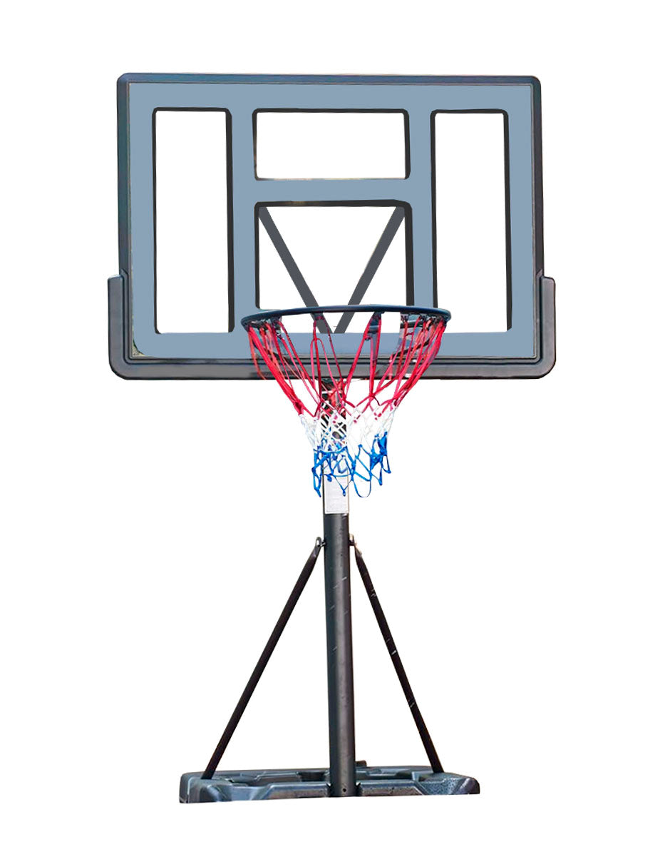Canasta De Basketball Ajustable 1.2 - 3.05 Metros